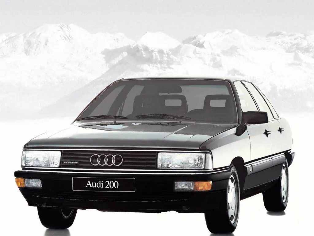 Audi 200 (443,  44Q) 3 поколение, седан (06.1983 - 01.1987)